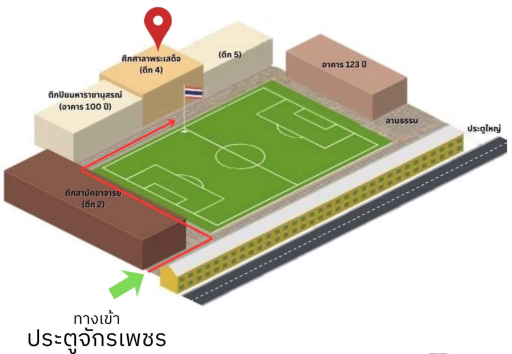 Planetarium Directions Map